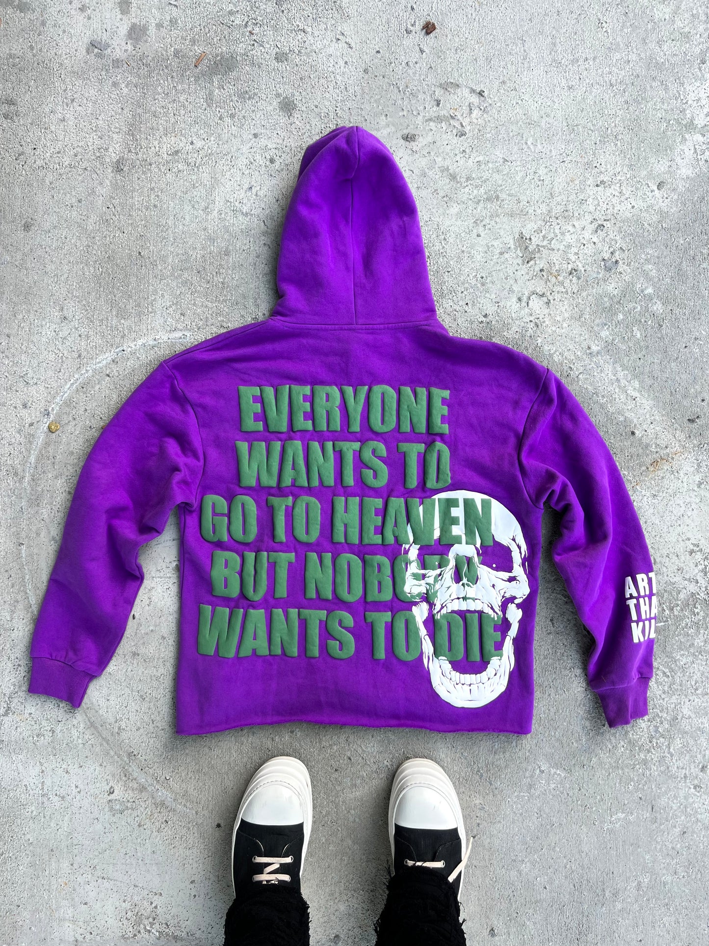 YNI Heaven Cropped Hoodie - Joker